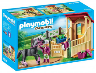 Playmobil 6934 Box pre arabského koňa Ebony č.1