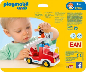 Playmobil 6967 Hasičské auto (1.2.3) č.3