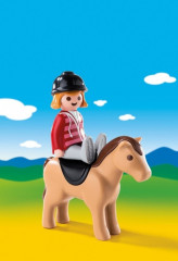 Playmobil 6973 Jazdkyňa s koníkom (1.2.3) č.2