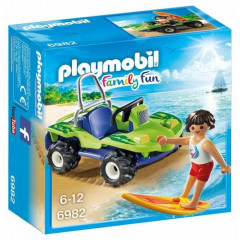 Playmobil 6982 Surfer s plážovou bugínou č.1