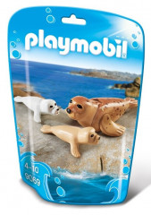 Playmobil 9069 Tuleň s mláďatami č.1