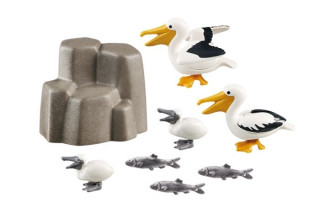 Playmobil 9070 Pelikány s mláďatami č.2