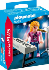 Playmobil 9095 Speváčka s klávesmi č.1