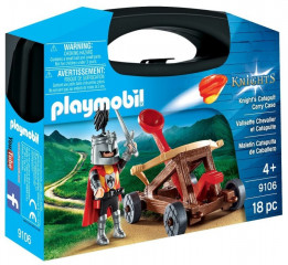 Playmobil 9106 Prenosný kufrík Rytier s katapultom