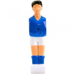 Náhradný hráč pre stolný futbal futbalček (na 13 mm tyč) modrý 1 ks
