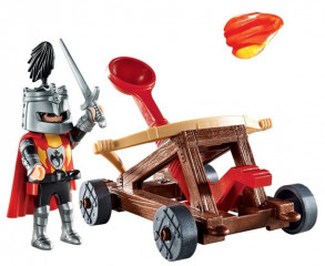Playmobil 9106 Prenosný kufrík Rytier s katapultom č.3