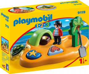 Playmobil 9119 Pirátsky ostrov (1.2.3) č.1