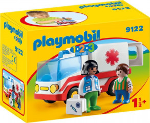 Playmobil 9122 Sanitka s posádkou (1.2.3) č.1