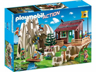 Playmobil 9126 Horolezecká stena s horskou chatou č.1