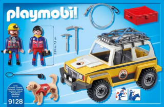 Playmobil 9128 Zásahové vozidlo horských záchranárov so psom č.3