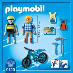 Playmobil 9129 Športovec na horskom bicykli č.3