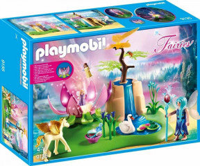 Playmobil 9135 Svietiaci kvet malých víl pri vodopáde č.1