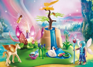 Playmobil 9135 Svietiaci kvet malých víl pri vodopáde č.2
