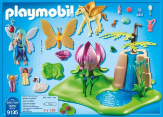 Playmobil 9135 Svietiaci kvet malých víl pri vodopáde č.3