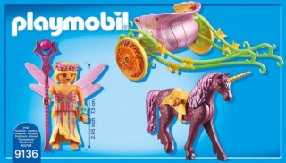 Playmobil 9136 Kvetinová víla koč ťahaný jednorožcom č.3