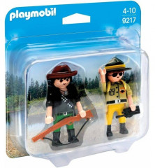 Playmobil 9217 Pytliak a správca parku č.1