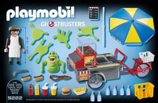 Playmobil 9222 Ghostbusters Slimer pri stánku s hotdogmi č.3