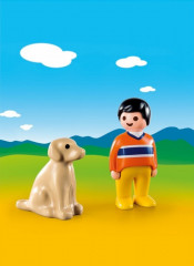 Playmobil 9256 Chlapec so psíkom (1.2.3) č.2