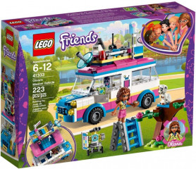 LEGO Friends 41333 Olivia a jej špeciálne vozidlo č.1