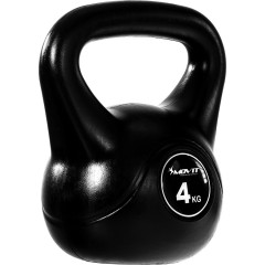 Kettlebell činka MOVIT 4 kg | čierna č.2