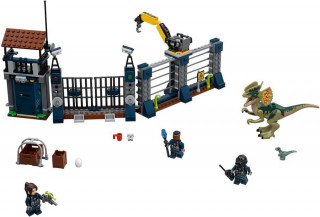 LEGO Jurassic World 75931 Útok Dilophosaura na hliadku č.2