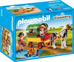 Playmobil 6948 Výlet s poníkom a vozidlom č.1