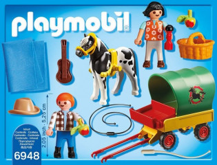 Playmobil 6948 Výlet s poníkom a vozidlom č.3