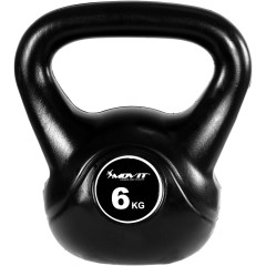 Kettlebell činka MOVIT 6 kg | čierna č.1