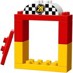 LEGO Duplo 10843 Mickeyho pretekárske auto č.3