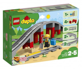 LEGO Duplo 10872 Doplnky k vláčiku - most a koľaje