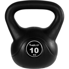 Kettlebell činka MOVIT 10 kg | čierna