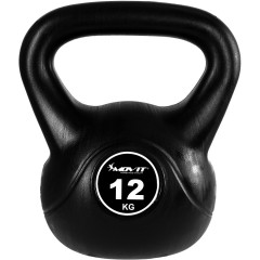 Kettlebell činka MOVIT 12 kg | čierna č.1