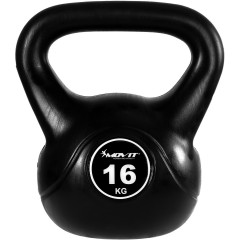 Kettlebell činka MOVIT 16 kg | čierna č.1