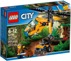 LEGO City 60158 Nákladná helikoptéra do džungle č.1