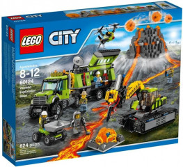 LEGO City 60124 Sopečná základňa prieskumníkov