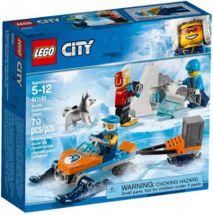 LEGO City 60191 Prieskumný polárny tím č.1