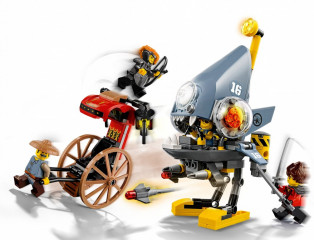 LEGO Ninjago 70629 Útok pirane č.3