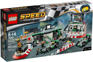 LEGO Speed Champions 75883 MERCEDES AMG Petronas Formula One ™ Team č.1
