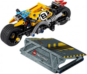 LEGO Technic 42058 Motorka pre kaskadérov č.2