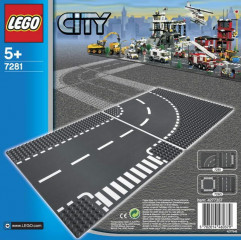 LEGO City 7281 Križovatka v tvare T a zákruty č.1