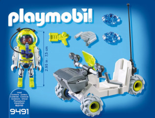 Playmobil 9491 Vesmírna trojkolka na Marse č.3