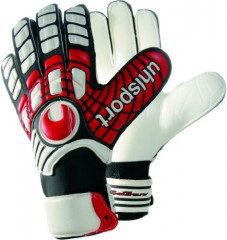 Brankárske rukavice Uhlsport Akkurat soft 100077901 | red-white | veľkosť 11
