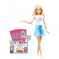 Mattel Barbie Bábika s doplnkami | ružová