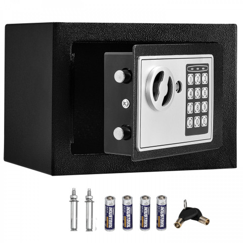 Trezor s elektronickým zámkom 23 x 17 x 17 cm | čierny č.2