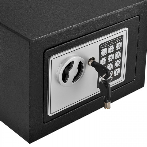 Trezor s elektronickým zámkom 23 x 17 x 17 cm | čierny č.4