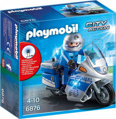 Playmobil 6876 Motohliadka s LED majákom č.1