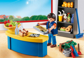 Playmobil 9457 Školník a stánok s občerstvením č.2