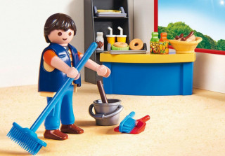 Playmobil 9457 Školník a stánok s občerstvením č.3