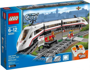 LEGO CITY 60051 Vysokorýchlostný osobný vlak č.1