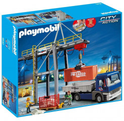 Playmobil 9540 Elektrický nákladný žeriav s vozíkom č.1